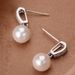 Cao Shi Baroque's New Large High Quality Pearl For Ladies And Gentlemen Style Beizhu Zircon Earrings_ipsvogv.com
