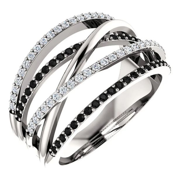 Ring Shining Cross Wedding Engagement Women's Ring_ipsvogv.com