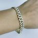 Unisex Hip Hop Trendy 10 Rhombus Flip Cuban Chain Full Of Diamond Necklace Large Gold Chain_ipsvogv.com