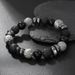 Irregular Black Gallstone Bracelet Domineering Gift For Boyfriend 10mm Volcanic Stone Tiger Eye Stone Bracelet Couple Hand Jewelry Super Cool_ipsvogv.com