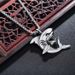 Network New Personalized Punk Shark Men's Stainless Steel Pendant Necklace Jewelry_ipsvogv.com