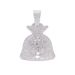 Unisex Alloy Necklace Men And Women's Trendy Big Purse Pendant Hip Hop Personality Fashion Rap Diamond Pendant_ipsvogv.com