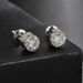 Hip Hop Zircon Thread for Men Women Round Full Diamond Gold Plated and Earrings_ipsvogv.com