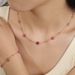 Women's Jewelry Summer Fresh Girl Flower Necklace Stainless Steel Niche Design Bohemian Clavicle Chain Set Decoration_ipsvogv.com
