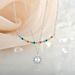 Double Layered Pearl Zircon Necklace Sterg Sier Jewelry_ipsvogv.com