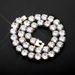 Hip Hop Style Necklace 8-10mm Single Row Full Diamond Unisex Personality Trendy Tennis Chain_ipsvogv.com