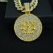 Hot Selling New Product Libra Disk Constellation Pendant Symbolizes The Principle Of Fairness And Justice, Hip-hop_ipsvogv.com