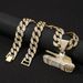Hot Selling Personalized Tank Pendant Men's Street Hip-hop Cool Cuban Chain Necklace Jewelry_ipsvogv.com