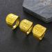 Copper Men's With A Large Opening, Brass Gold-plated For Gaining Wealth, Jewelry Ring_ipsvogv.com