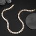 Men's Square Glass Cuban Fashionable And Trendy Men's Accessories, High-end Rock Sugar Necklace, HipHop_ipsvogv.com