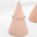 Niche Design 999 Full Silver Sky Star Women's Frost Sandblasting Closed Plain Ring New Product Accessories_ipsvogv.com