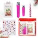 6pcs Manicure Set Resistant Nail Clipper Stainless Steel Eyebrow Tweezers For Nail Beauty With Christmas Series 3D Nail Art Decoration_ipsvogv.com