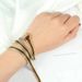 Snake bone chain high grade titanium steel ins style thin fashion stainless steel necklace pendant with chain simple men and women clavicle chain_ipsvogv.com