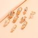 New BabyAngel Deer Horn Style Thorn Leaf Joint Opening Adjustable 9-piece Ring Set_ipsvogv.com