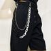 Trend Fluorescent Acrylic Trouser Chain Punk Retro Trouser Chain Color Double Waist Chain_ipsvogv.com