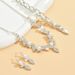 Women’s Jewelry Set Fashion Jewelry Bridal Jewelry Pearl Rhinestone Necklace Earrings Set Chain Jewelry_ipsvogv.com