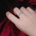 Heart-Shaped Moissanite Ring - 8 Hearts & 8 Arrows White Gold Plated Women's Jewelry_ipsvogv.com