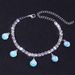 hot-selling goods painted shell pearl Anklet Beach all-match simple element rhinestone Anklet Anklet_ipsvogv.com