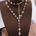 New necklace women long fashion small fragrant wind chain accessories Europe and the United States big pearl sweater pendant_ipsvogv.com