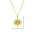 Devil's Eye Necklace Pendant Female Sun Totem Clavicle Chain Does Not Fade Personality Versatile Female_ipsvogv.com