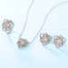 Brilliant Ice Flower Cut High Carbon Diamond Ring S925 Silver Flower Colored Gem Opening Ring Fashion Atmosphere_ipsvogv.com
