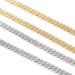 Small Unique Cuban Fashionable Alloy Full Diamond Necklace, Simple Men's And Women's Light Luxury Jewelry_ipsvogv.com