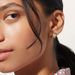 Women's Jewelry Hip Hop Style High Grade Metal Brass Plated With Real Gold Inlaid Zircon Ear Clip Earrings Niche Light Luxury Earrings_ipsvogv.com