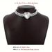 Light Luxury Claw Chain Full Of Diamonds, Elegant Necklace, Romantic And Sweet Love Dinner Necklace_ipsvogv.com
