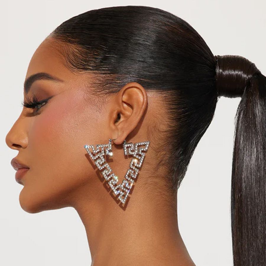 Popular Versatile Triangle Earrings Ladies Design Geometric Earrings Premium Earrings Earrings_ipsvogv.com