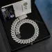 moissanite Necklace Cuban K Chain 20mm 4 Row Full Dia Ice Out Vvs Pass Dias Tester Stainless Steel Plating_ipsvogv.com