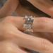 Female Geometric Zircon Cold Wind Ring, Design, Niche High-end Index Finger Ring, 2024 New Ring Ring, Design, ,_ipsvogv.com