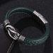 【】Punk Style Personality Men's Leather Bracelet_ipsvogv.com