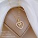 Love 【 】 Butterfly Light Luxury Charm Gorgeous Full Diamond Necklace Women's Versatile Clavicle Titanium Steel Chain 【 】_ipsvogv.com
