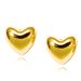 Women's Jewelry Set Fashion Titanium Steel Heart Shaped Mirrored Earrings With Personalized Design And Special Pattern_ipsvogv.com
