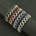 Cuban Chain Full Diamond Bar Men's Bracelet Hiphop Fashion Trendy Accessories 15mm Wide_ipsvogv.com