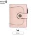 New RFID Anti-theft Brush Women's Wallet Multi Card Buckle Wallet European And American Fashion Short Zipper Wallet_ipsvogv.com