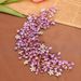 Bridal Handmade Crystal Hair Comb For Brides, Wedding Hair Accessories With Rhinestones, Elegant Wave Design Hair Jewelry Comb Accessories_ipsvogv.com