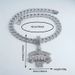 New Hip Hop Get Money Handheld Wealth Full Diamond Pendant Fashion Trendy Men's Accessories_ipsvogv.com