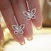 Cao Shi's Dazzling Fairy Butterfly Series Are Fashionable High-end In Design, With Ear Hooks Hollowed Out And Exquisite_ipsvogv.com