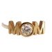 Sanjie's New Letter Mom MOM Simple Fashion Personalized Ring Mother's Day Gift Jewelry_ipsvogv.com
