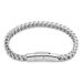 Minimalist Trendy Style Stainless Round Dragon Bone Chain Men's Titanium Steel Polished Bracelet_ipsvogv.com