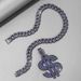 Link Hip Hop Personalized Cuban Chain USD Necklace Pendant Fashion Men's Jewelry_ipsvogv.com