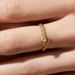 Women's Jewelry Gold Snake Ring Light Luxury High End Design Fashion Green Zircon Open Ring Versatile Index Finger Ring_ipsvogv.com