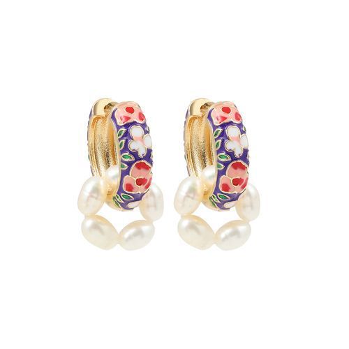 Women’s Jewelry Set Fashion New Alloy Printed Handmade Beaded Earrings For Women Hot Selling Multi Element Exquisite Versatile Creative Earrings_ipsvogv.com
