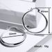 Unisex Fashion Multi-color Zircon Temperament Crystal Earrings Jewelry_ipsvogv.com