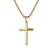 Men And Womens Jewelry Titanium Stel Diamond Cross Necklace Hip Hop Cool Neutral Style Wear Cross Pendant_ipsvogv.com