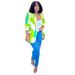 Women's Clothing Long-sleeved Printed Small Suit Small Jacket_ipsvogv.com
