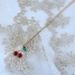 Sweet Temperament, Three-dimensional Red Zircon Cherry Pendant, Cute Fruit, Creative Design Necklace For Women_ipsvogv.com