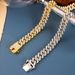 Hip Hop U-shaped Personalized And Women's Feet Chains Baroque Necklace Water Diamond Men's Punk Jewelry Cuban Chain_ipsvogv.com