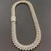 Premium 20mm Round And Baguette Moissanite Dia Men Cuban Link Iced Out Rapper Chain Available From India_ipsvogv.com
